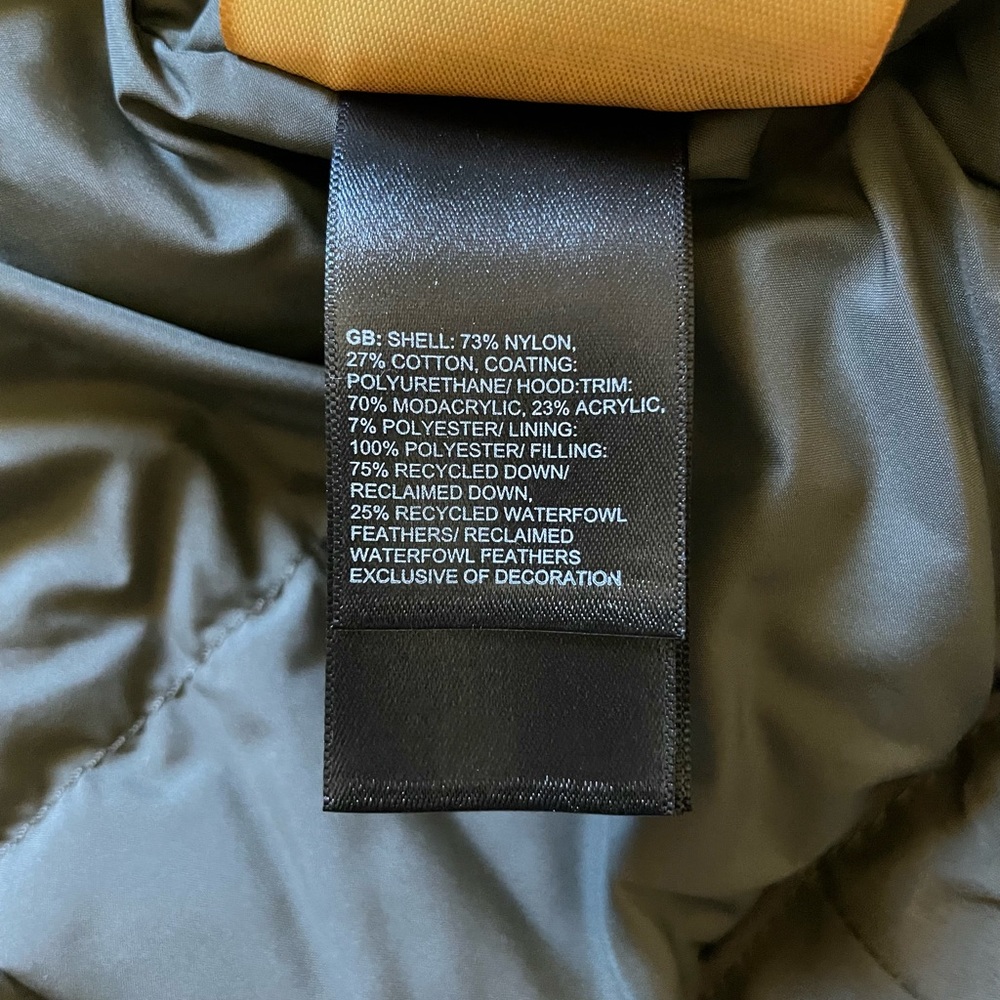 The North Face Women’s Arctic Parka Coat In New Taupe Green - Picture 6 of 8